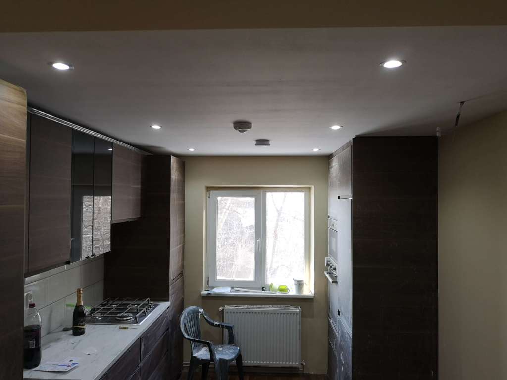 Image of a complete kitchen renovation