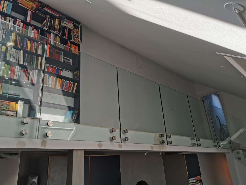 Image of Design and installation of the glass railing