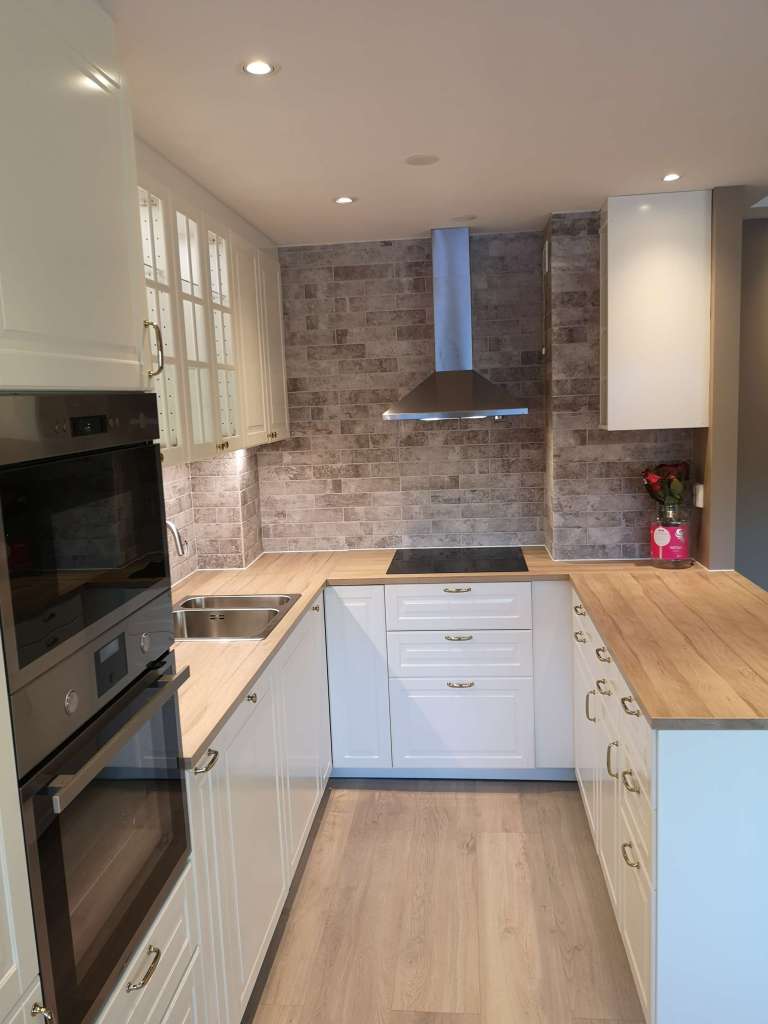 Image of a kitchen renovation