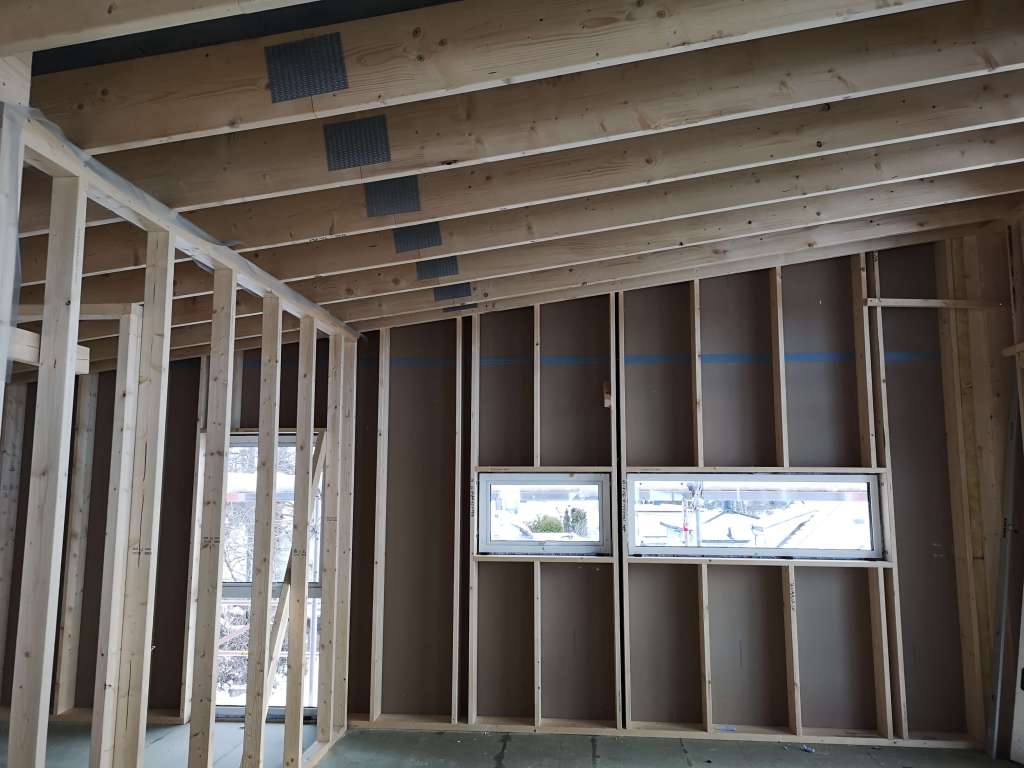 Image of a house on timber frame structure