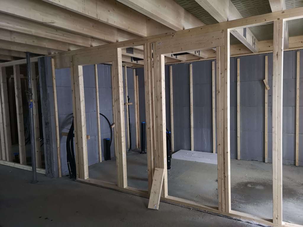 Image of a house on timber frame structure