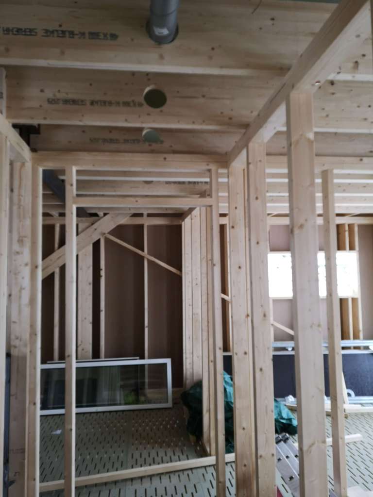 Image of a house on timber frame structure