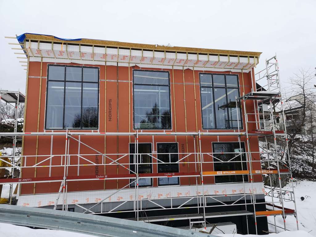 Image of a house on timber frame structure